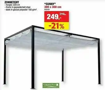 Hubo Zonnetent sunny aanbieding