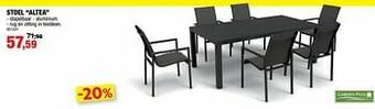Hubo Stoel altea aanbieding