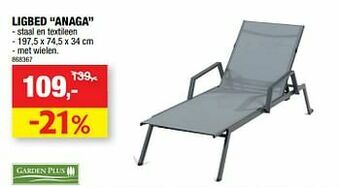 Hubo Ligbed anaga aanbieding