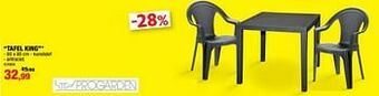Hubo Tafel king aanbieding