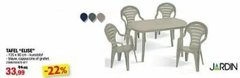 Hubo Tafel elise aanbieding