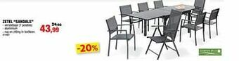 Hubo Zetel sandals aanbieding