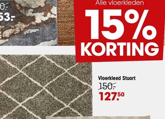 Kwantum Vloerkleed stuart aanbieding