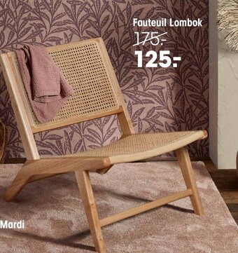 Kwantum Fauteuil lombok aanbieding