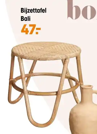 Kwantum Bijzettafel bali aanbieding