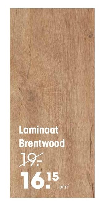 Kwantum Laminaat brentwood aanbieding