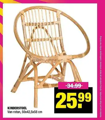 Big Bazar Kinderstoel aanbieding