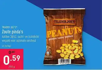 ALDI Trader Joe's Zoute Pinda's aanbieding