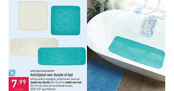 ALDI Home Creation Bathroom Antislipmat Voor Douche Of Bad aanbieding