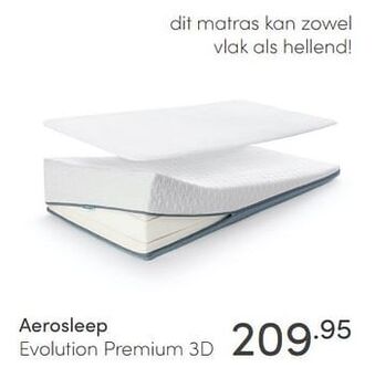 Aerosleep evolution premium 3d