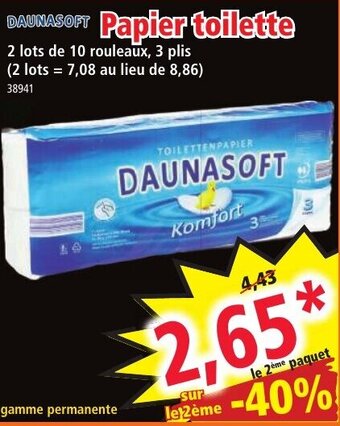 Daunasoft Papier Toilette