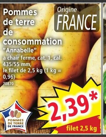 Pommes De Terre De Consommation