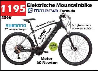 iTEK Elektrische mountainbike aanbieding