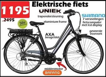 iTEK Elektrische fiets aanbieding
