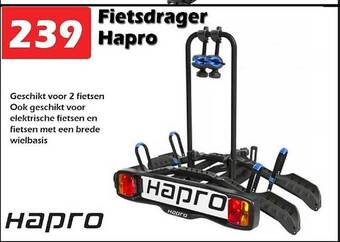 iTEK Fietsdrager hapro aanbieding