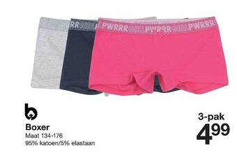 Zeeman Boxer aanbieding