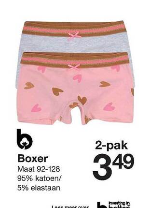 Zeeman Boxer aanbieding