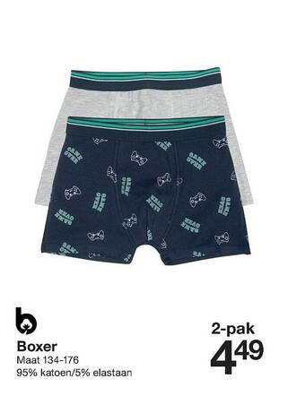 Zeeman Boxer aanbieding