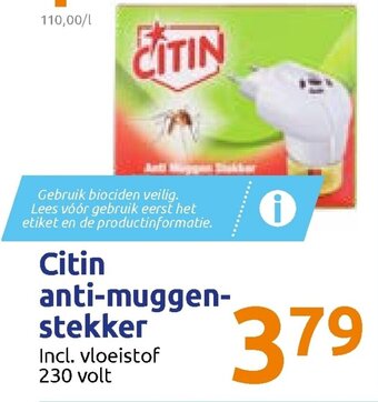Citin anti-muggenstekker