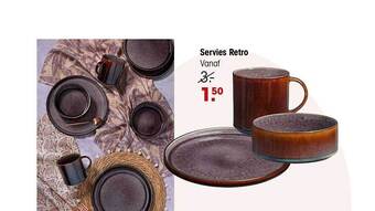 Servies retro