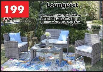 iTEK Loungeset aanbieding