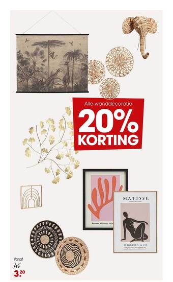 Kwantum Wanddecoratie aanbieding