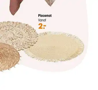 Kwantum Placemat aanbieding