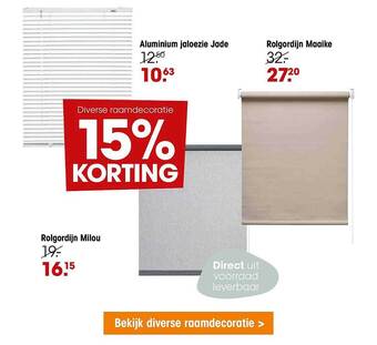 Kwantum Raamdecoratie aanbieding