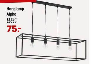 Hanglamp alpha