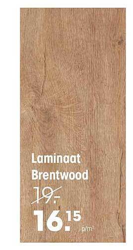 Kwantum Laminaat brentwood aanbieding
