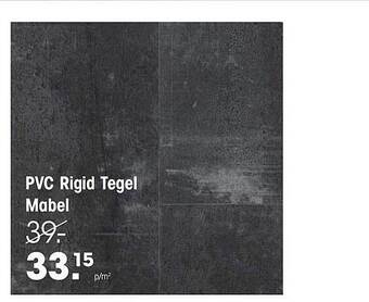 Kwantum Pvc rigid tegel mabel aanbieding