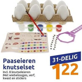 Action Paaseieren knutselset aanbieding