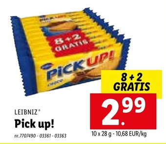 Leibniz Pick up! 10 x 28 g
