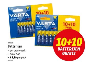 Varta Batterijen