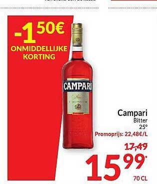 Intermarché Campari bitter aanbieding