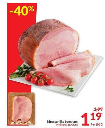 Intermarché Meesterlijke beenham aanbieding