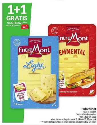Intermarché Entremont aanbieding