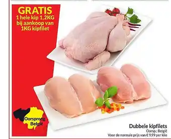 Intermarché Dubble kipfilets aanbieding
