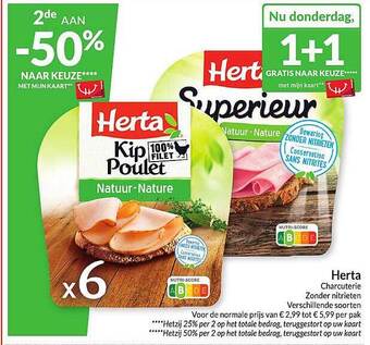 Intermarché Herta aanbieding