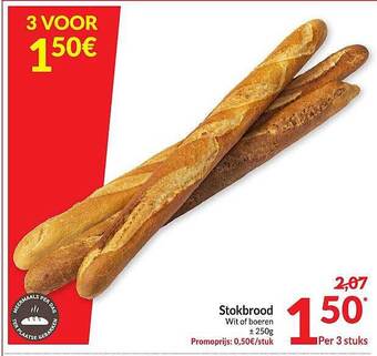 Intermarché Stokbrood aanbieding