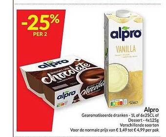 Intermarché Alpro aanbieding