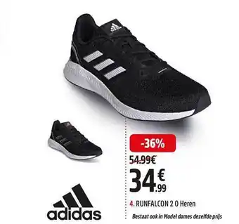 Intersport Adidas runfalcon 2 0 heren aanbieding