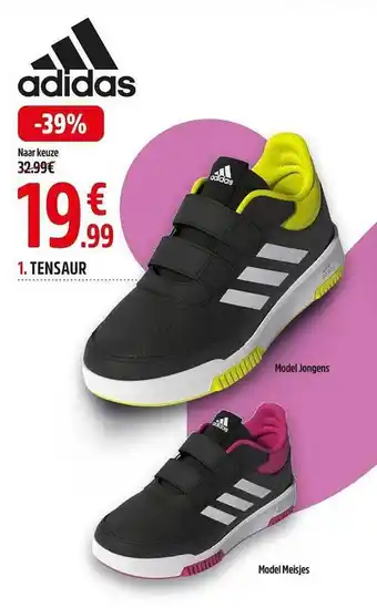 Intersport Adidas tensaur aanbieding