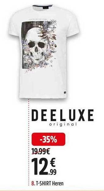 Intersport Deeluxe original t-shirt heren aanbieding