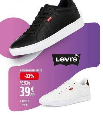 Intersport Levi's jimmy heren aanbieding