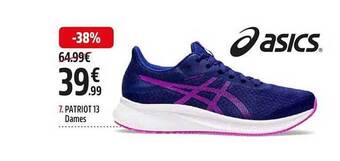 Intersport Asics patriot 13 dames aanbieding
