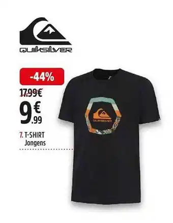 Quilsilver t-shirt jongens
