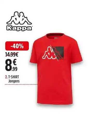 Kappa t-shirt jongens