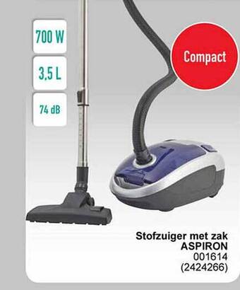 Cora Stofzuiger met zak aspiron aanbieding