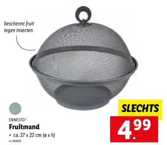 Lidl Ernesto Fruitmand 27 x 22 cm aanbieding